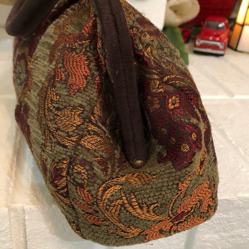 Nice embroidery Old Navy satchel - Picture 5 of 11